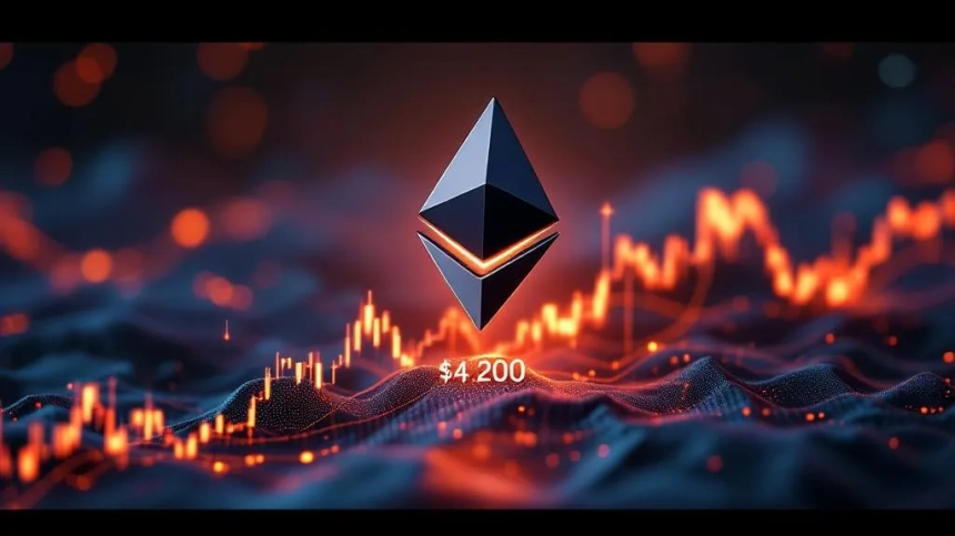 이더리움, 4,200달러 재돌파