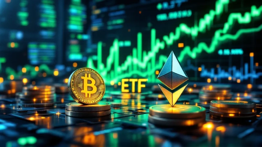 비트코인·이더리움 현물 ETF, 사상 두 번째 규모 주간 자금 유입