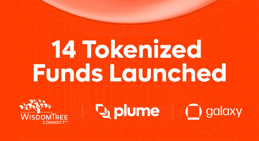  WisdomTree, Plume 네트워크에서 14개 토큰화 펀드 출시