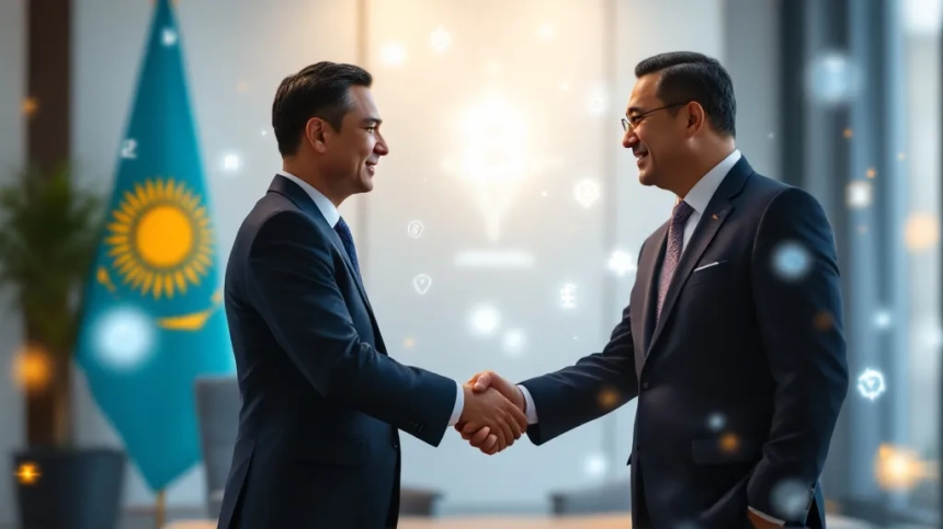 바이낸스 창업자, 카자흐 대통령과 암호화폐 협력 논의