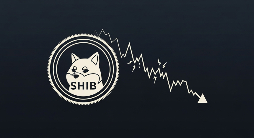 시바이누(SHIB), 단기 지지선 위태…0.000010달러 붕괴 시 추가 하락 우려