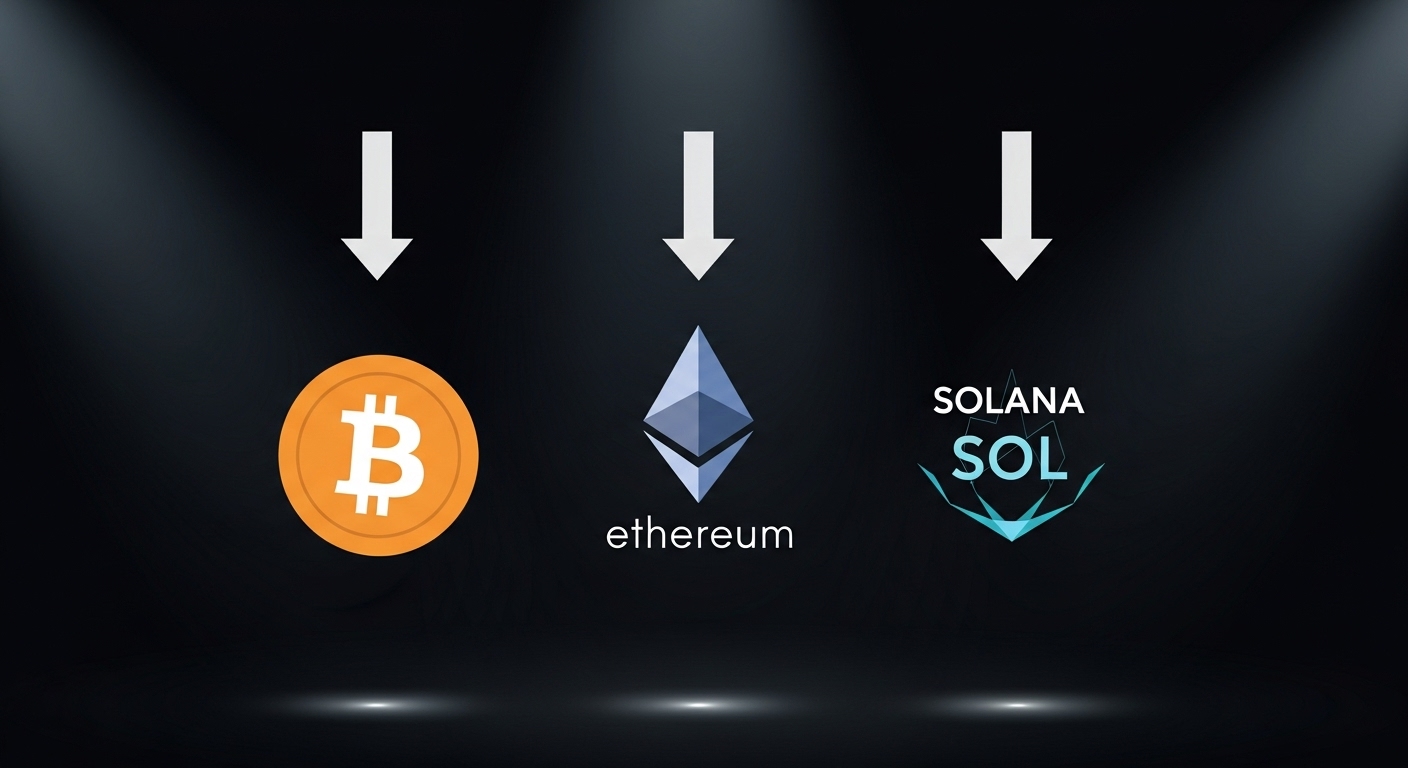 그레이스케일, 5,000억 원 규모 $BTC·$ETH·$SOL 매도 정황…상승장 종료 신호?