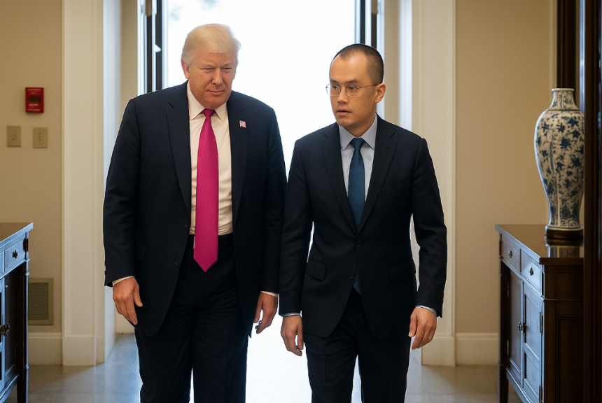 트럼프, 바이낸스 창업자 CZ 사면