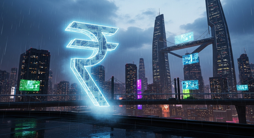 인도, 디지털 루피 출시 공식화…CBDC로 민간 암호화폐와 결별 선언