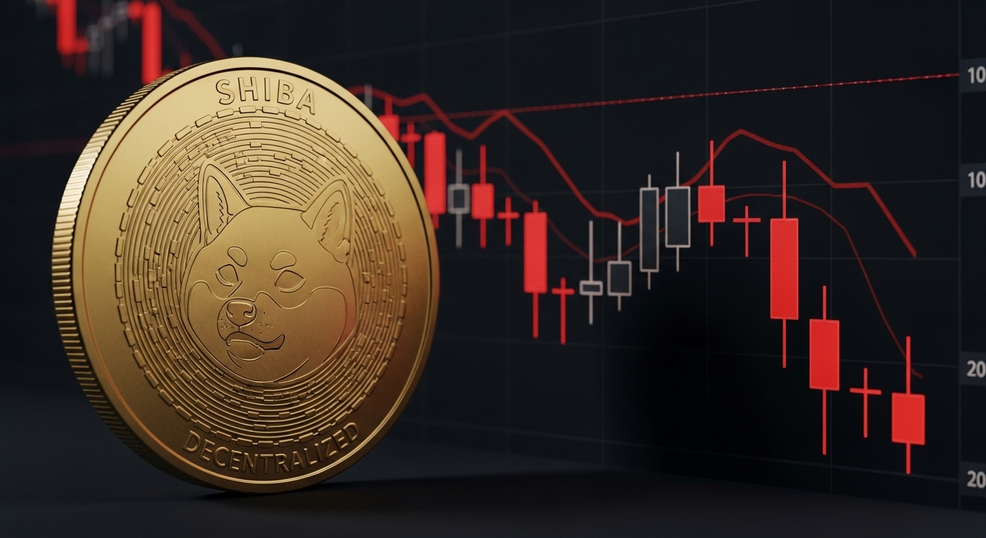 시바이누($SHIB), 기술적 저항에 부딪혀 상승세 멈춰…추가 하락 가능성 제기