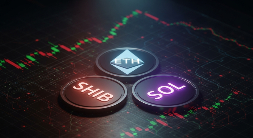 시바이누·이더리움 반등 기지개…솔라나는 데드크로스 기로에