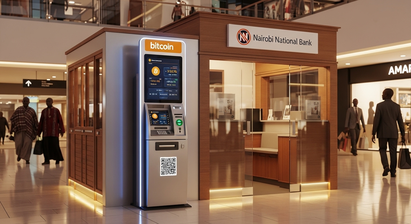 비트코인(BTC) ATM, 케냐 나이로비 쇼핑몰 속속 설치…신규 규제 시행 직후 혼선