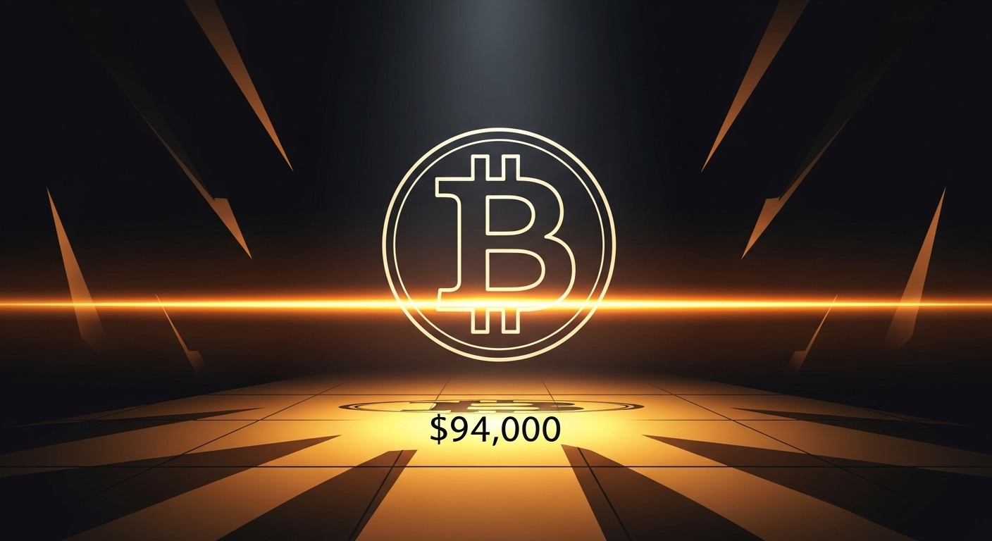 비트코인($BTC), 9만 4천 달러 지지선 위태…하락세 지속에 9만 달러 테스트 가능성