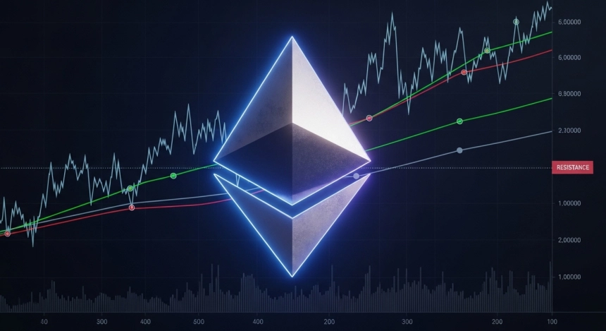 이더리움($ETH), 기술적 분기점 도달…$3,650 돌파 여부에 장단기 흐름 달렸다