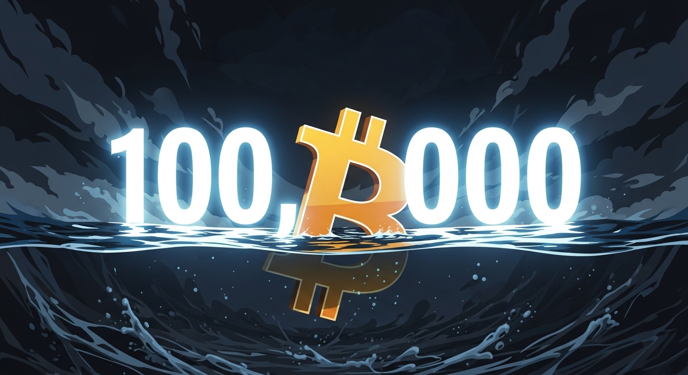 비트코인 $BTC, 10만 달러 붕괴…심리적 지지선 무너지며 시장 '극단적 공포'