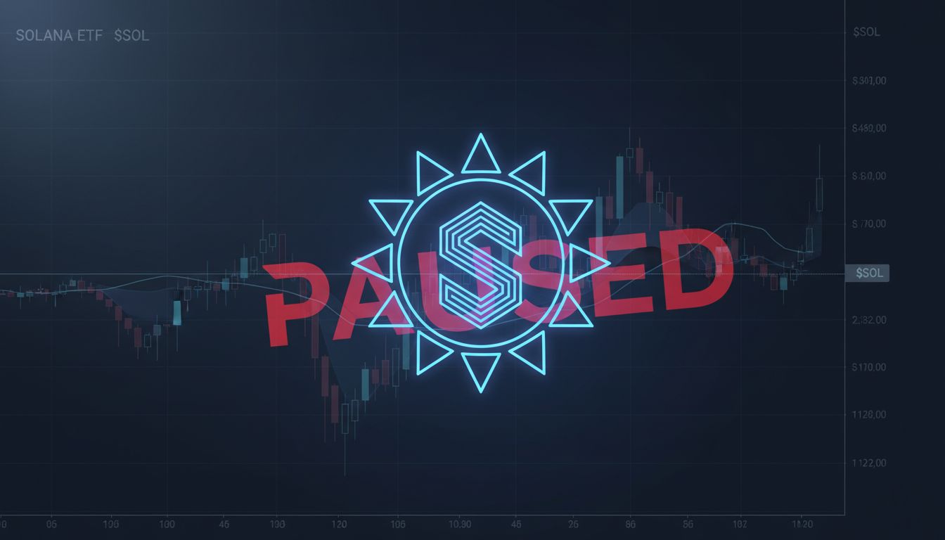 비트와이즈 솔라나 ETF, 하루 순유입 '0'…과열 뒤 조정 신호