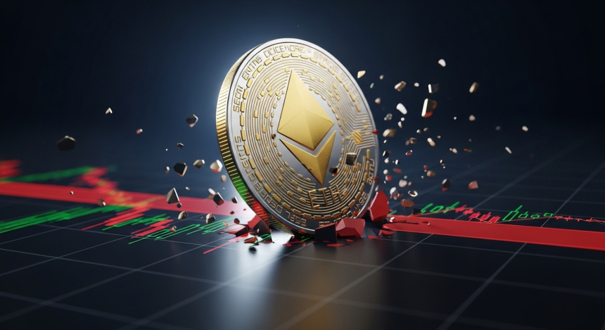  이더리움($ETH), 3,300달러 붕괴…기술적 약세 강화에 3,000달러 경고음