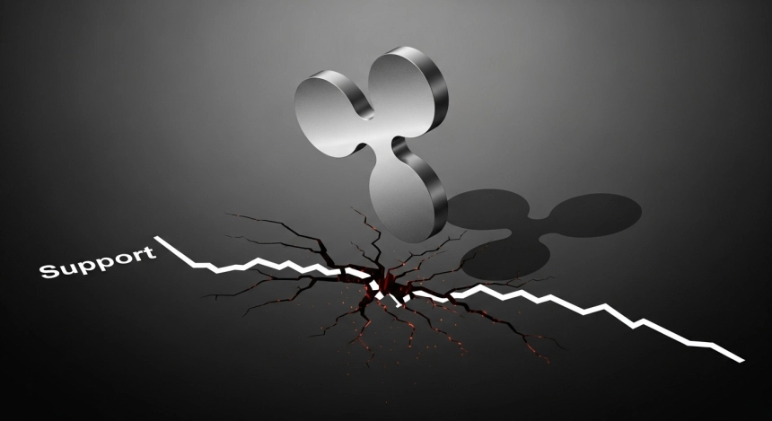 XRP, 달러·비트코인 동반 하락…2.20달러 지지선 무너지면 최대 45% 추가 하락 경고