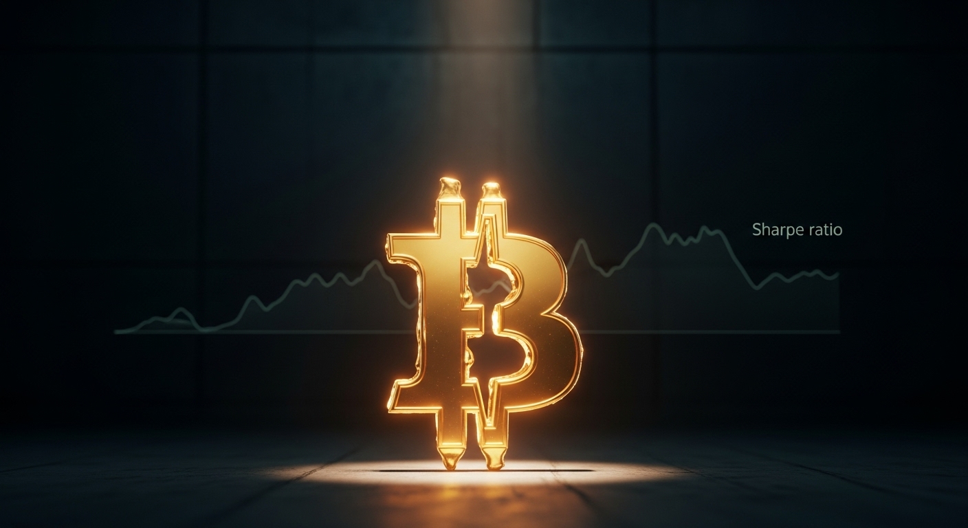비트코인 샤프지수, 역사적 저점 재진입…장기 추세 전환 신호 주목