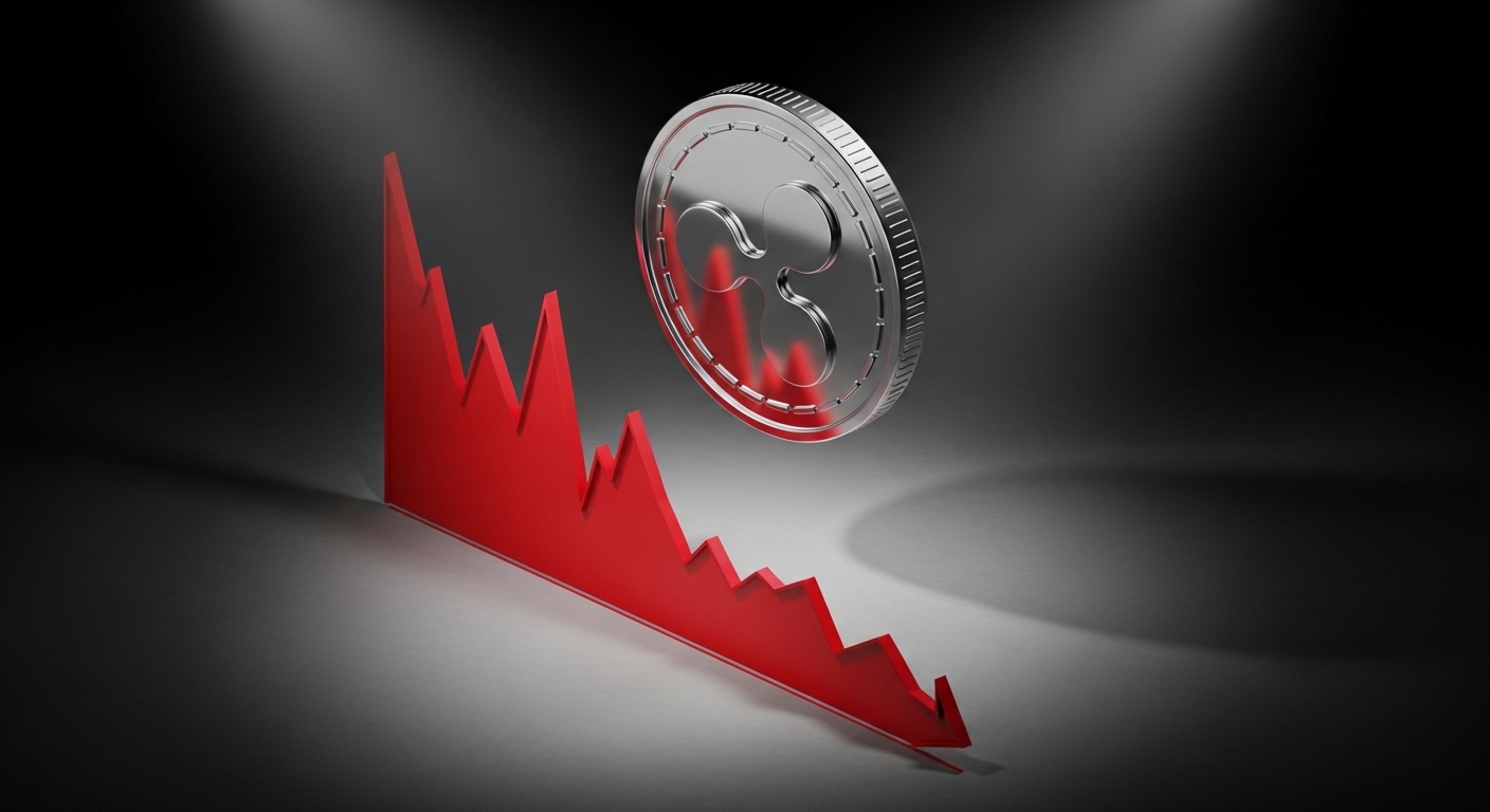 리플(XRP), 보유자 41.5% 손실…단기 반등 실패 시 추가 하락 가능성