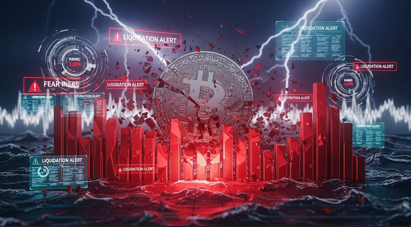 비트겟, 비트코인 극심한 공포지수…8억달러 청산 속 ‘붕괴 아닌 리셋’ 시그널