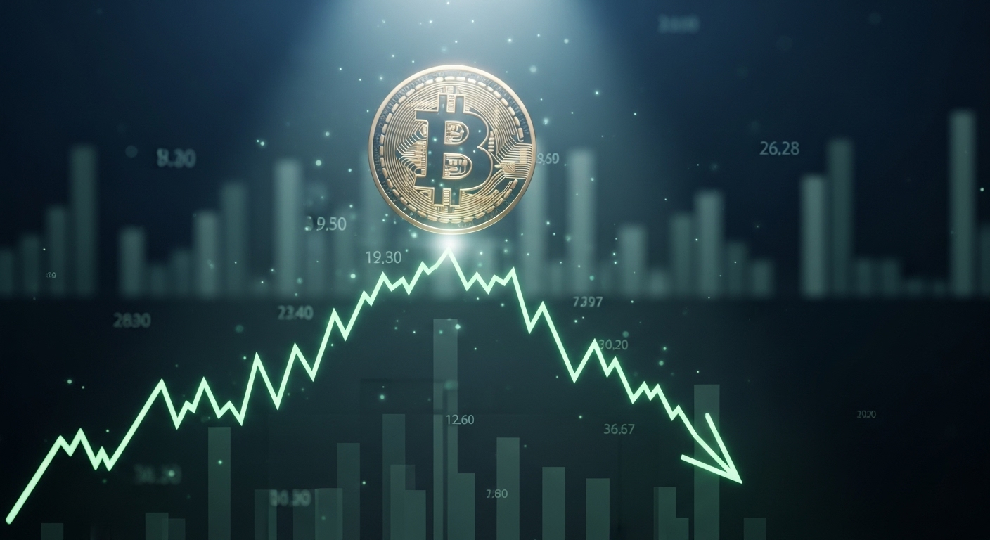 비트코인(BTC), 기술적 약세 신호 본격화…기관 수요 급감이 핵심 변수로