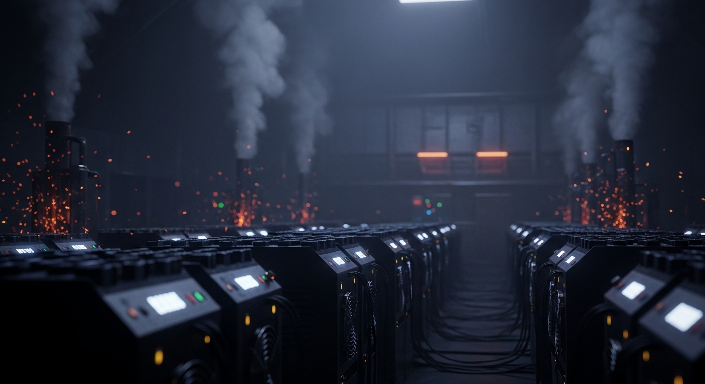 비트코인(BTC) 채굴업체 그리니지 화재…해시레이트 변동성 우려