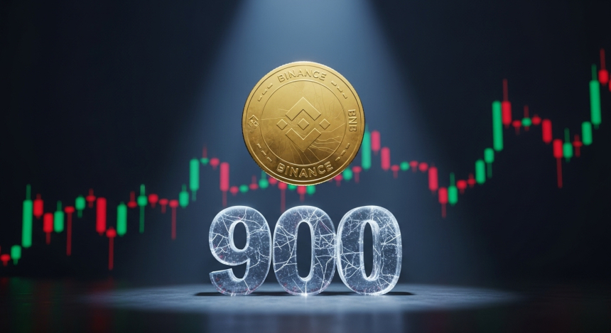  바이낸스코인(BNB), 900달러 지지선 시험대…기술적 반등 vs 추가 하락 갈림길