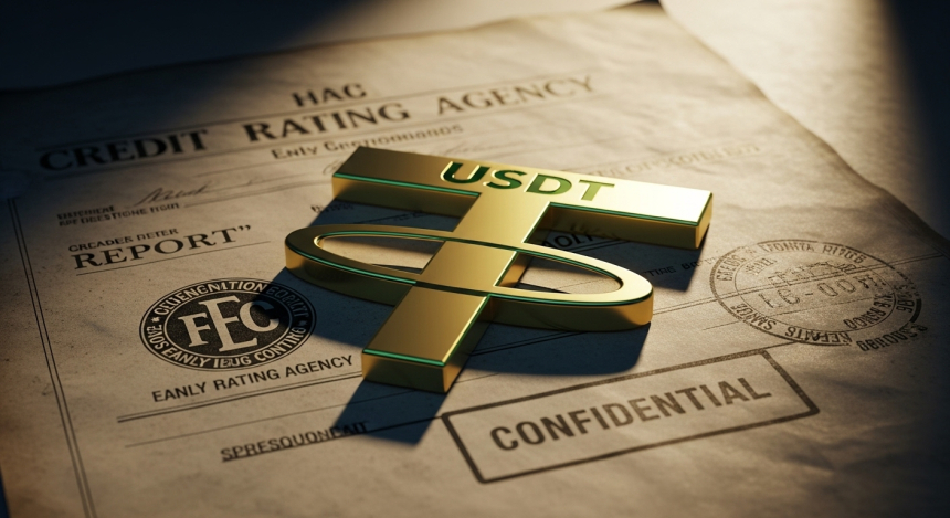  S&P, 테더(USDT)에 최저 등급 '5' 부여…CEO 