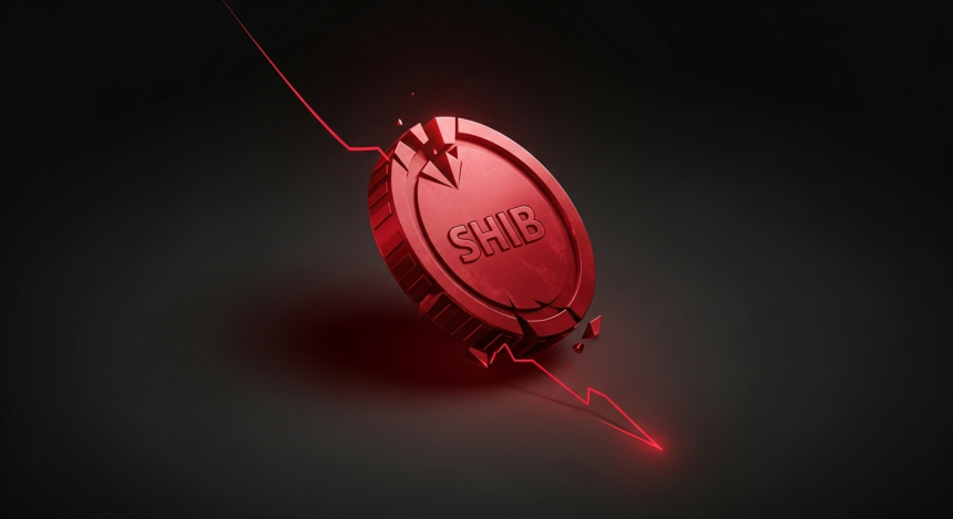  시바이누(SHIB), 2,729억 개 거래소 유출에도 가격 하락…기술적 약세 지속