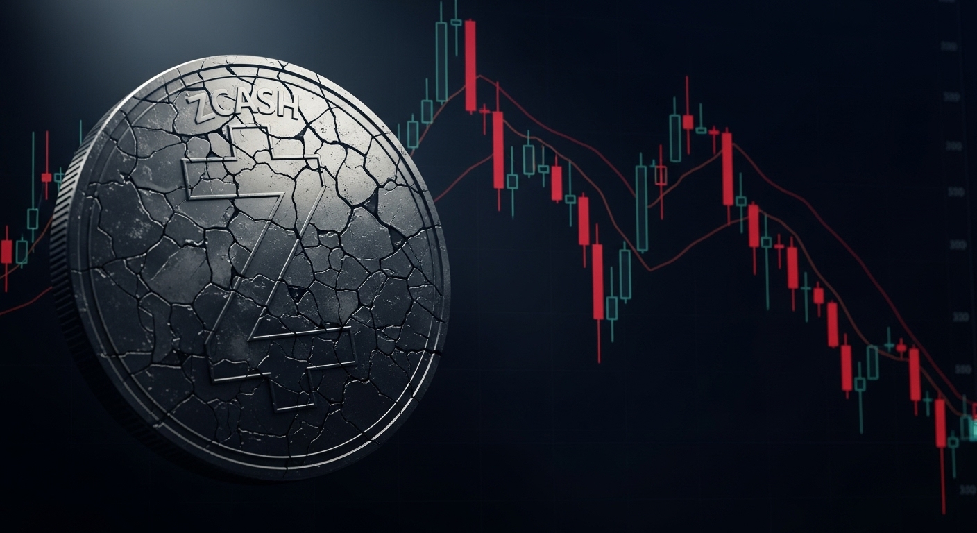Z캐시($ZEC), 500달러 지지선 붕괴 위기…추가 하락 경계감 높아져