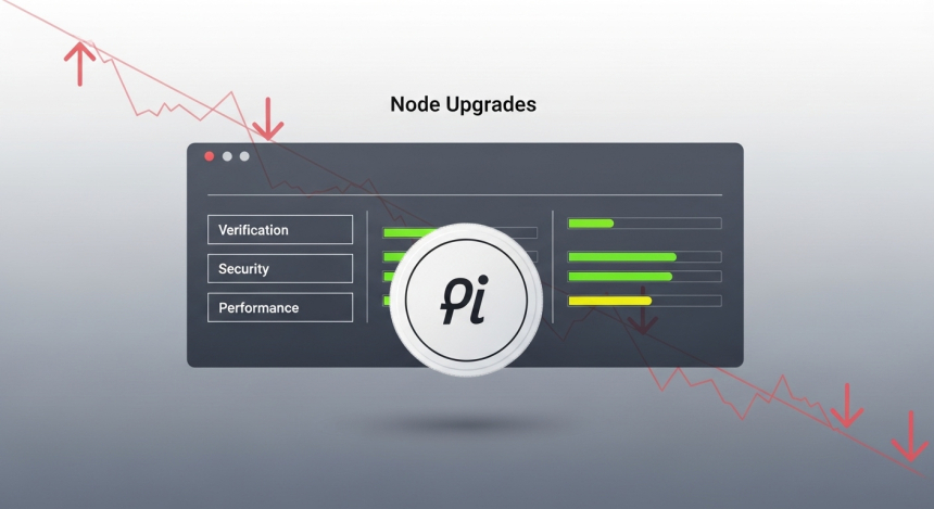 파이코인, 기술 업데이트에도 단기 약세…PI 유통 확대가 하방 압력