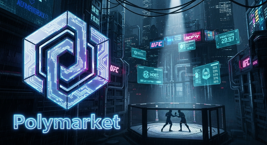  폴리마켓, UFC 공식 예측 시장 파트너로 선정…실시간 팬 베팅 데이터 생중계 반영