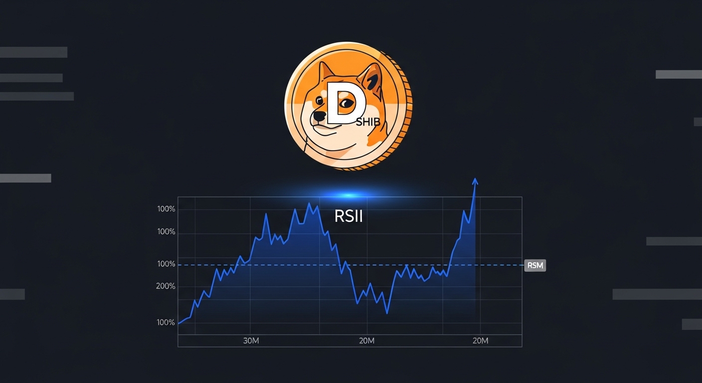 시바이누(SHIB) 단기 반등 시도… RSI 회복에 매도 압력 완화 조짐