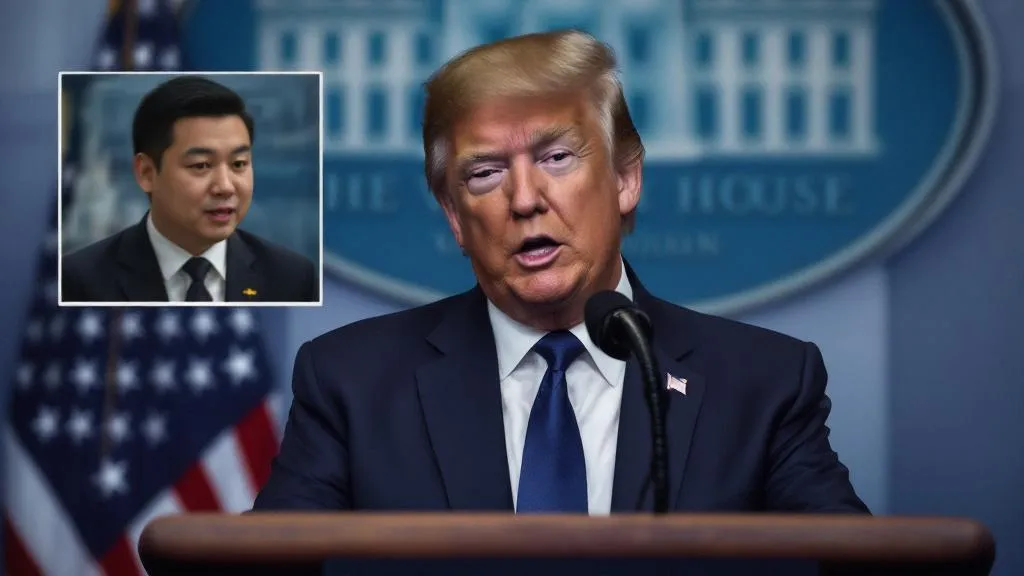 트럼프, '자오 사면 사실 몰랐다' 밝혀