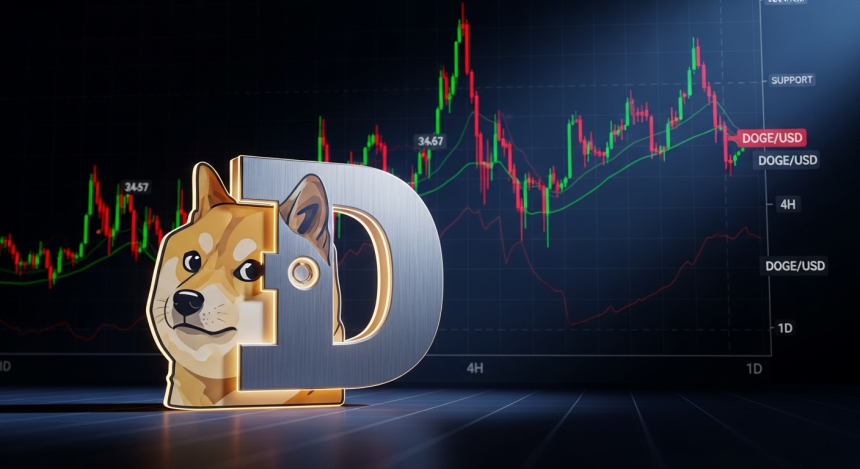  도지코인(DOGE), 0.20달러 강력 저항선 형성…111억 개 매물벽 '상승 분기점' 주목