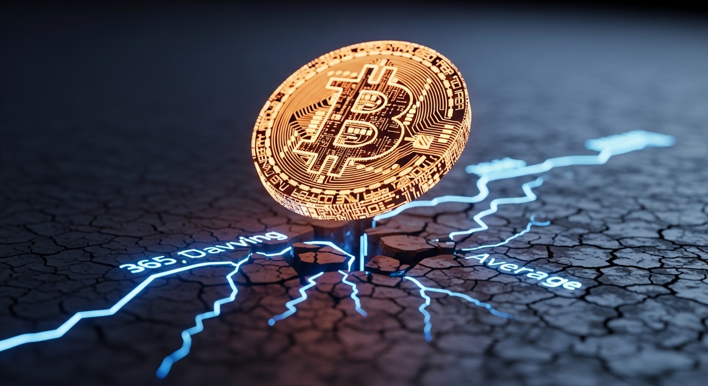 비트코인, 365일 이동평균선 시험대…하락 사이클 진입 신호인가