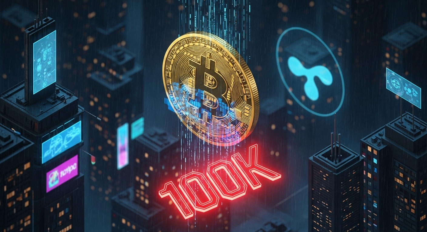 비트코인 $BTC, 10만 달러 붕괴…XRP ETF 기대에도 시장 전반 흔들