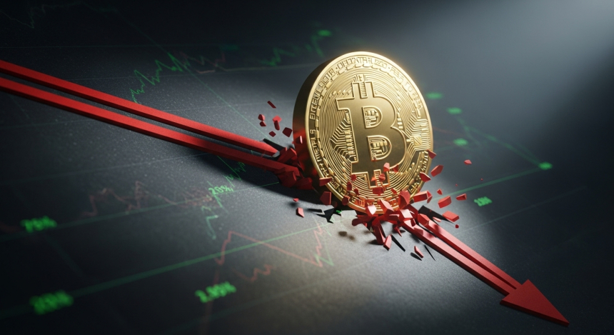 비트코인 $BTC, 주요 지지선 붕괴…‘항복’ 없는 하락세 계속