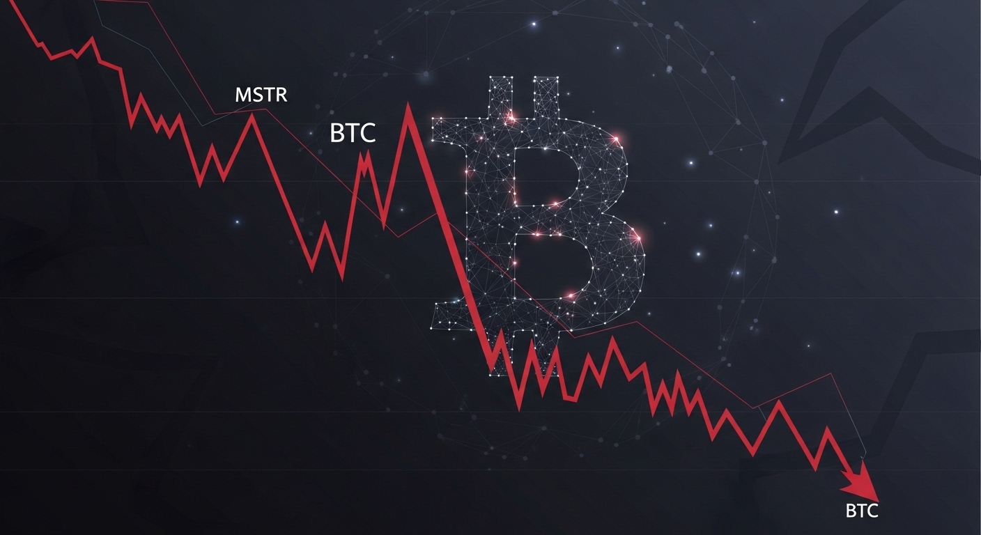 비트코인 전략의 그림자…스트레티지($MSTR), 11월 주가 37% 급락 ‘역대 두 번째 손실’