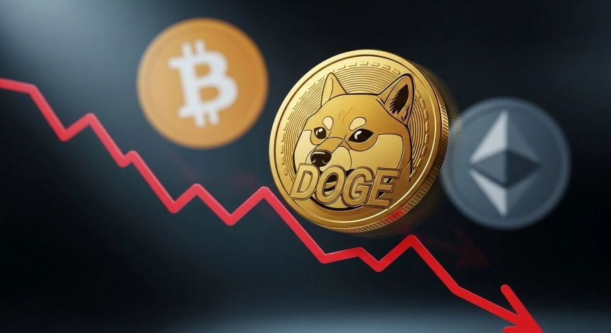 도지코인 데스 크로스 발생…비트코인 5억 달러 매도벽, 이더리움은 3,000달러 사수 총력