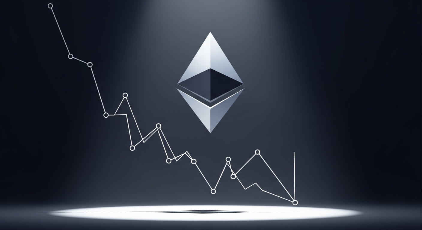 이더리움($ETH), 4개월 만에 최저치…시장 위험회피 심리에 3,000달러 붕괴