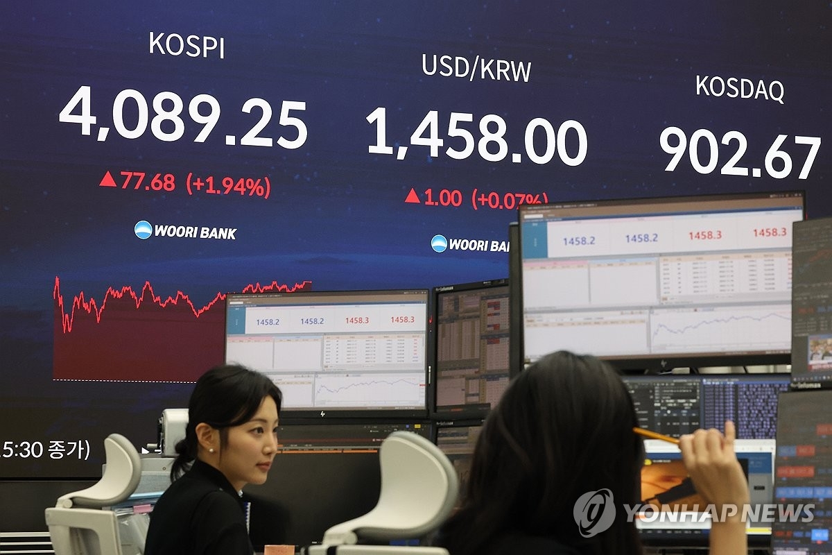 AI 회복에 코스피 4,080선 반등…외인 매수에 기술주 되살아났다