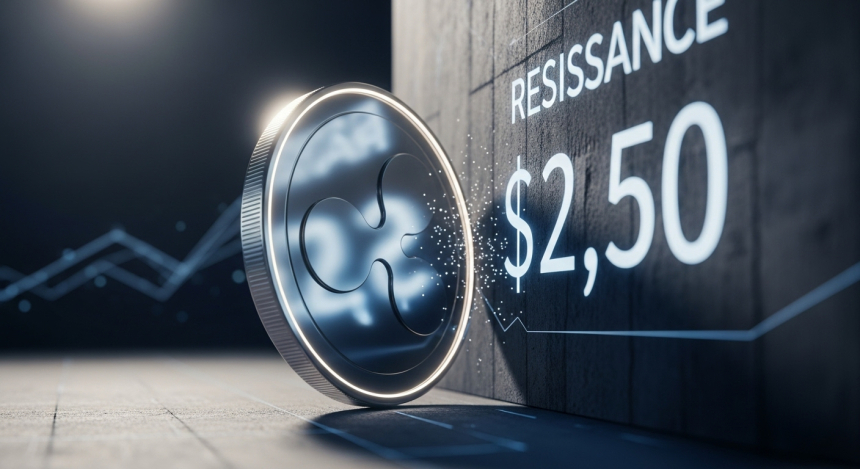  리플(XRP), 2.50달러 저항 돌파 시도…추세 전환 분기점 도달