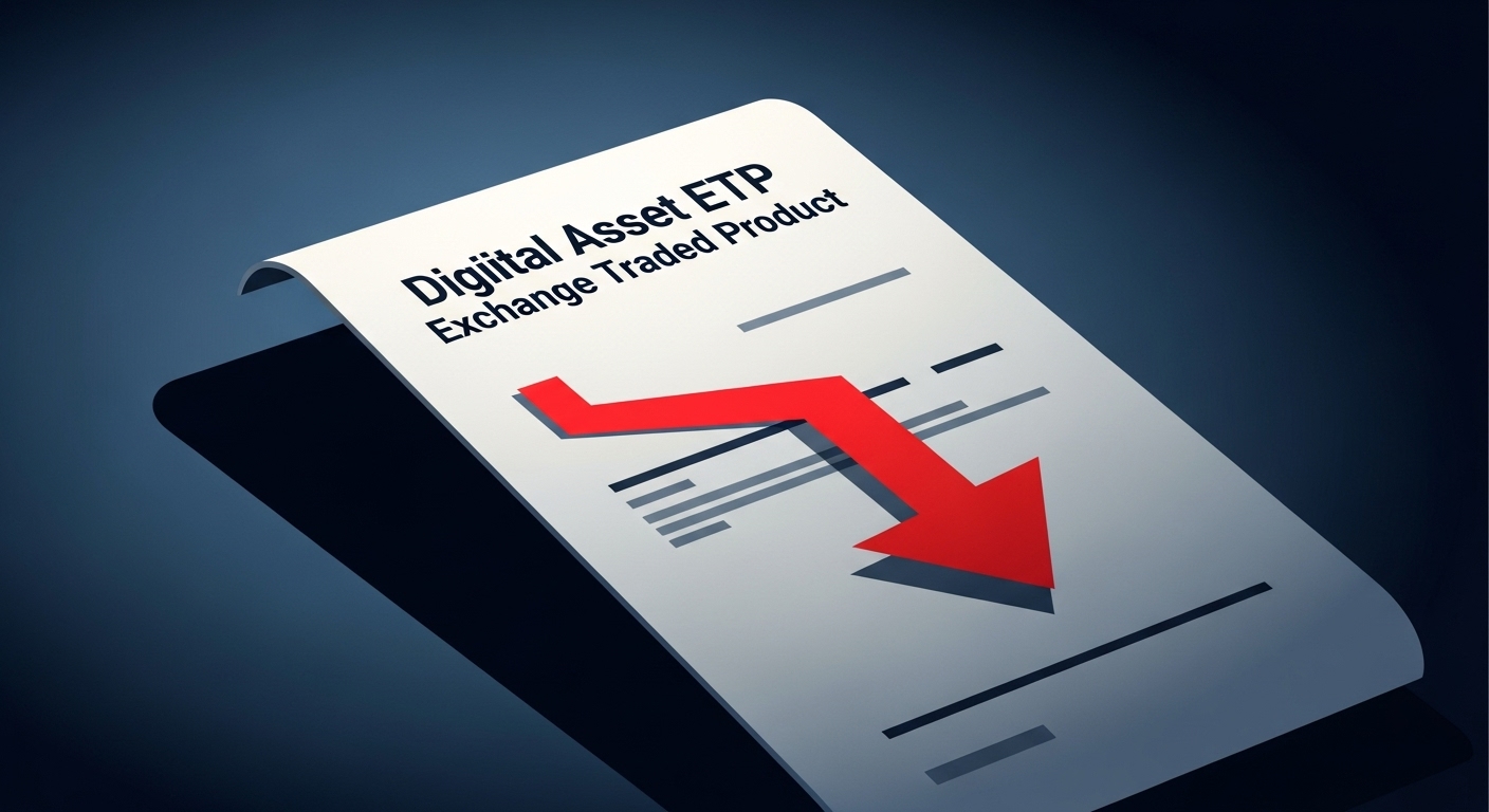 암호화폐 ETP, 3주 연속 자금 이탈… 누적 유출 32억 달러 '비상'