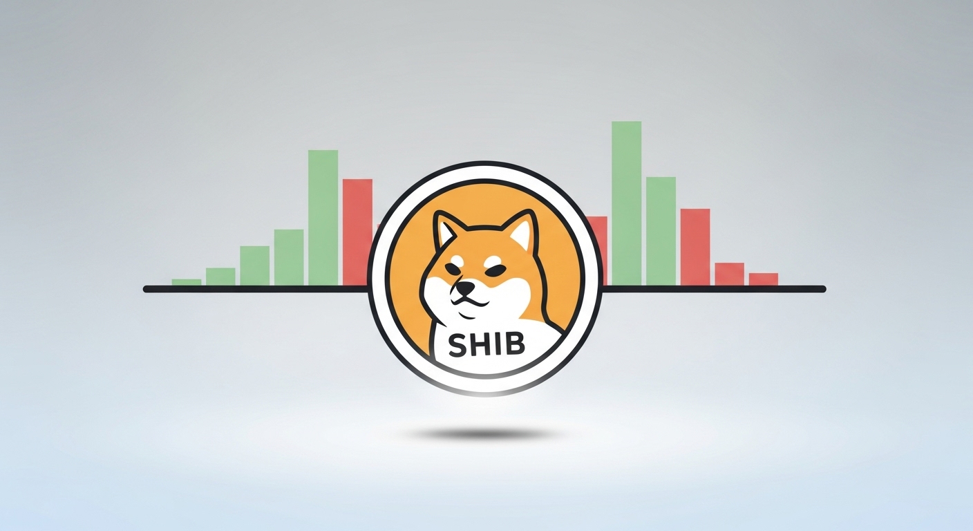 시바이누(SHIB), 급락 멈추고 바닥 다지기…추가 하락 가능성 낮아졌다