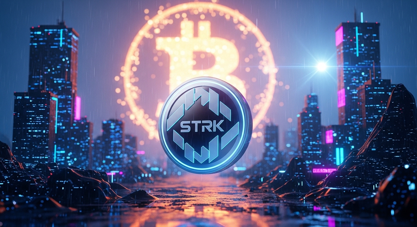 스타크넷($STRK) 한 달 새 100% 급등…‘비트코인 연계’ 전략에 시총 2배