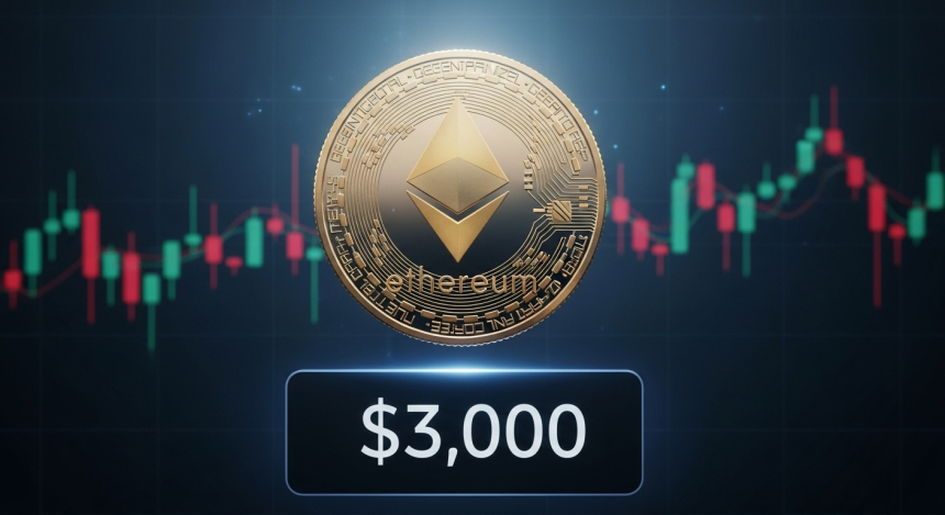  이더리움($ETH), 3,000달러 줄다리기…기술 반등 속 하방 경고도