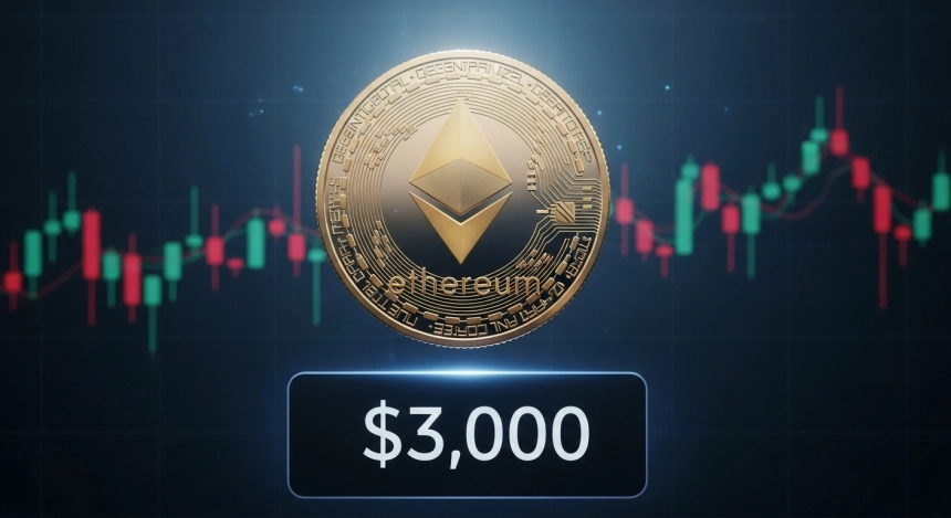 이더리움($ETH), 3,000달러 줄다리기…기술 반등 속 하방 경고도