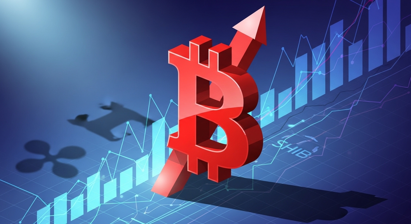 비트코인 ‘데스 크로스’ 형성…XRP 거래량 2,490% 급등, SHIB 대규모 출금