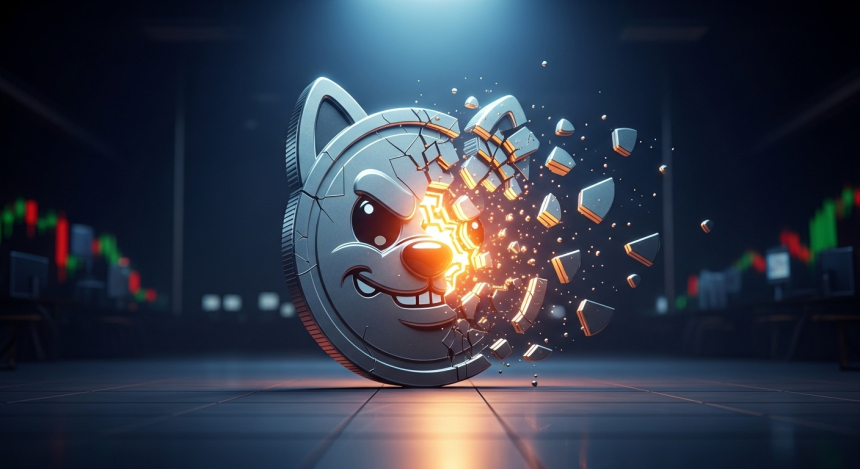 밈코인 시가총액, 394억 달러로 연중 최저…3주 만에 66% 급락