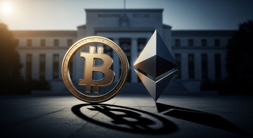  연준 12월 금리 결정 '갈림길'…암호화폐 시장, 비트코인·이더리움 반응 주목