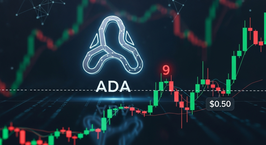  카르다노($ADA), 한달 37% 급락 후 반등 신호…‘0.50달러 지지선’ 재부상