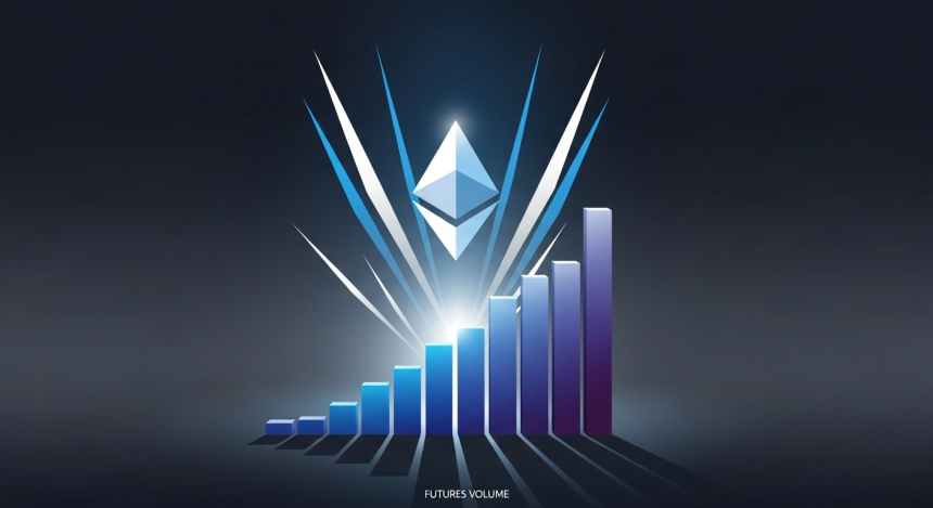  이더리움($ETH) 선물 거래 급증…현물 대비 비율 4분기 최고치