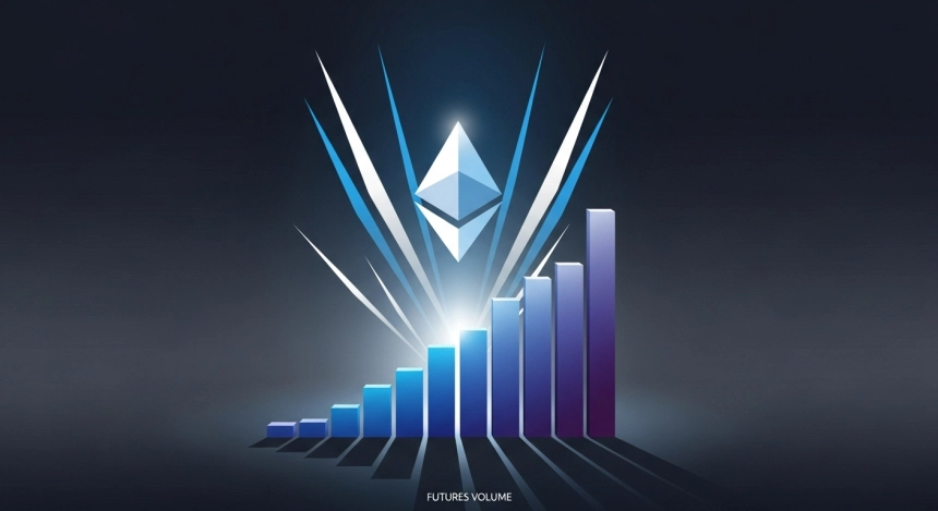 이더리움($ETH) 선물 거래 급증…현물 대비 비율 4분기 최고치